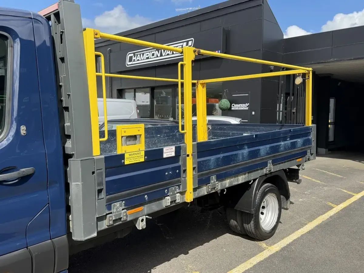 Used Ford Transit 130 HP (95 kW) 2020 Blue Cabriolet