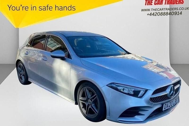 Silver Used 2020 Mercedes A200 AMG line Hatchback | £14,288 (Good price) - Image 1/1
