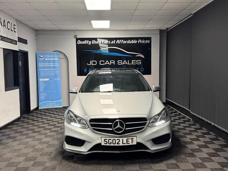 Used Mercedes E350 AMG 2014 Silver Sedan