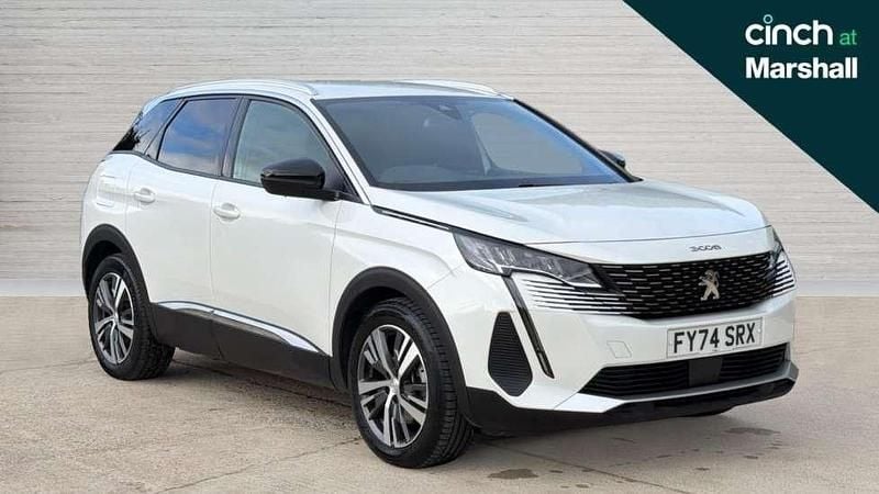 White Used 2024 Peugeot 3008 Allure SUV | £23,249 (Expensive) - Image 1/4