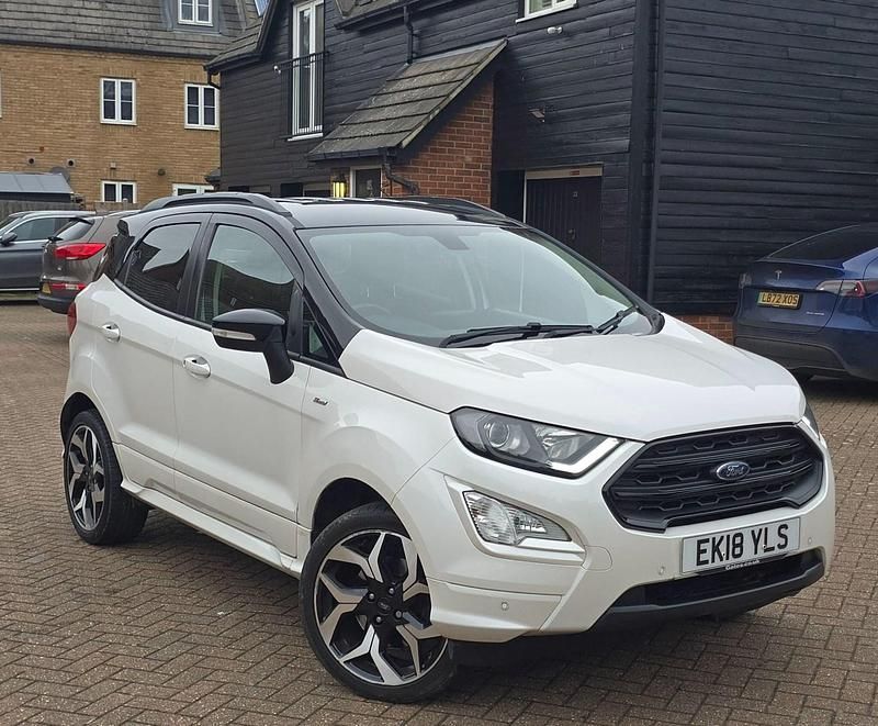Used Ford Ecosport ST-Line 125 HP (91 kW) 2018 White SUV