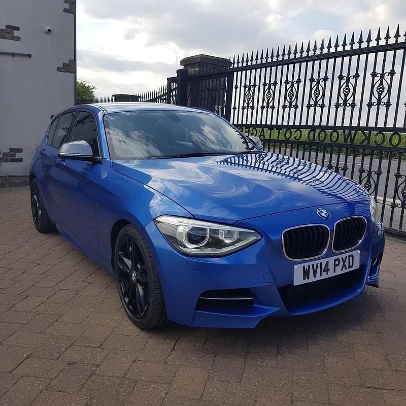 Used BMW M135 M Performance 315 HP (231 kW) 2014 Blue Hatchback