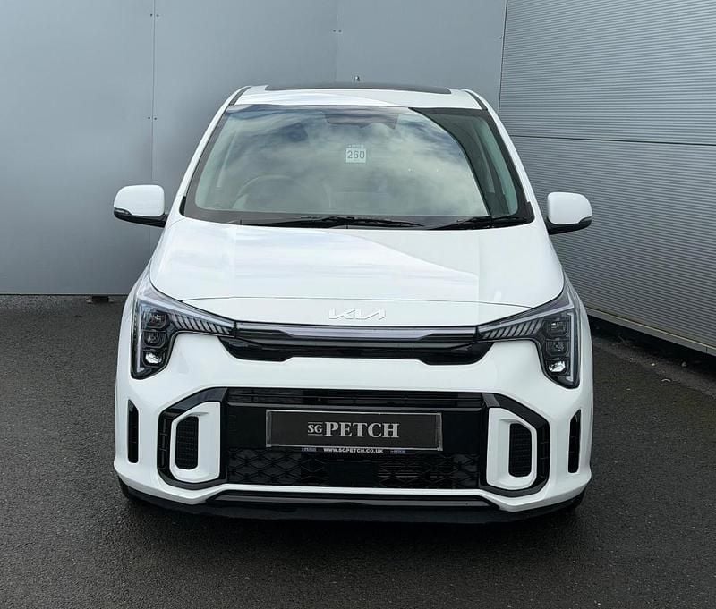 White Used 2025 Kia Picanto GT-Line S Hatchback | £18,995 (Expensive) - Image 1/4