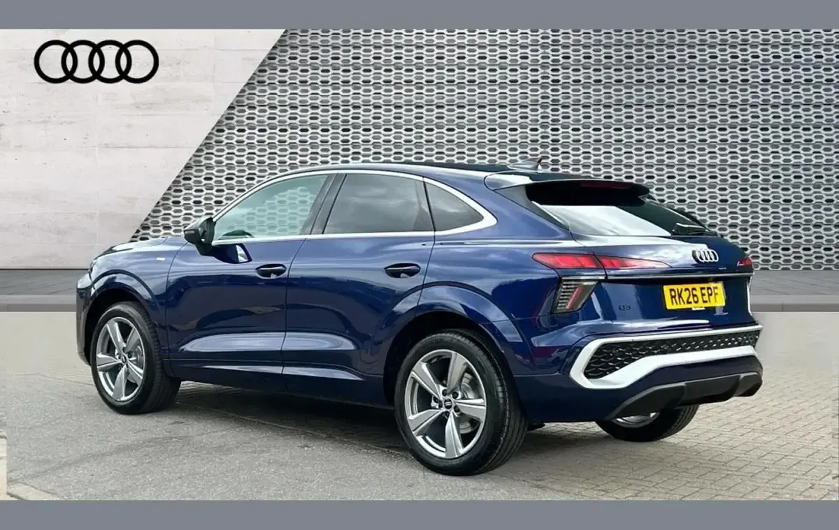 Used Audi Q3 S-Line 150 HP (110 kW) 2026 Blue SUV