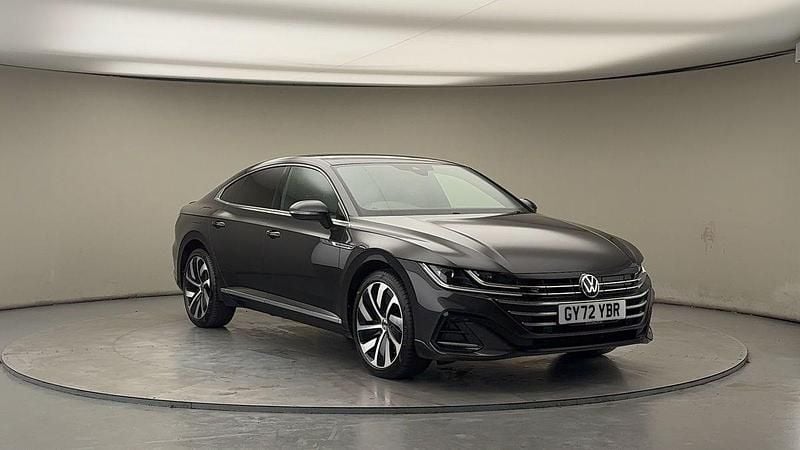 Used VW Arteon R-line 218 HP (160 kW) 2022 Manganese gray metallic/manganese gray metallic Hatchback