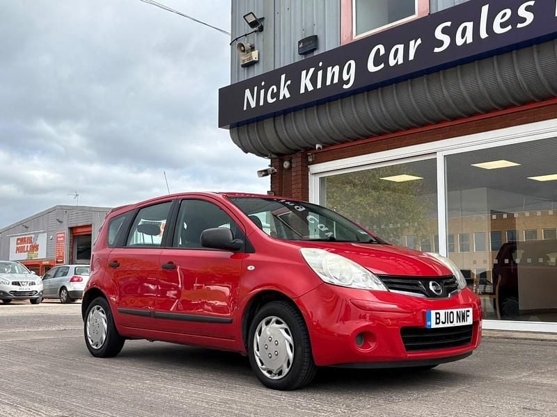 Flame red Used 2010 Nissan Note Visia MPV | £2,475 (Fair price) - Image 1/4