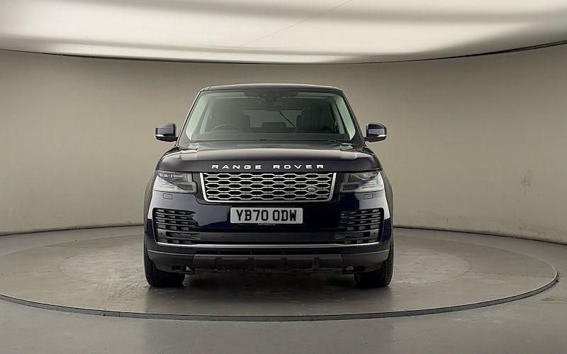 Used Land Rover Range Rover S 275 HP (202 kW) 2020 Portofino blue SUV