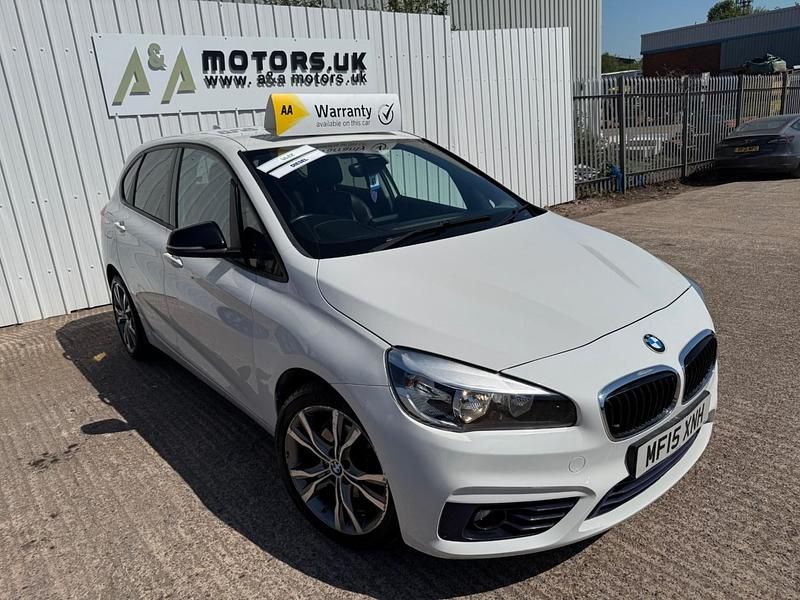 White Used 2015 BMW 218 Sport Line Hatchback | £4,800 (Super price) - Image 1/4