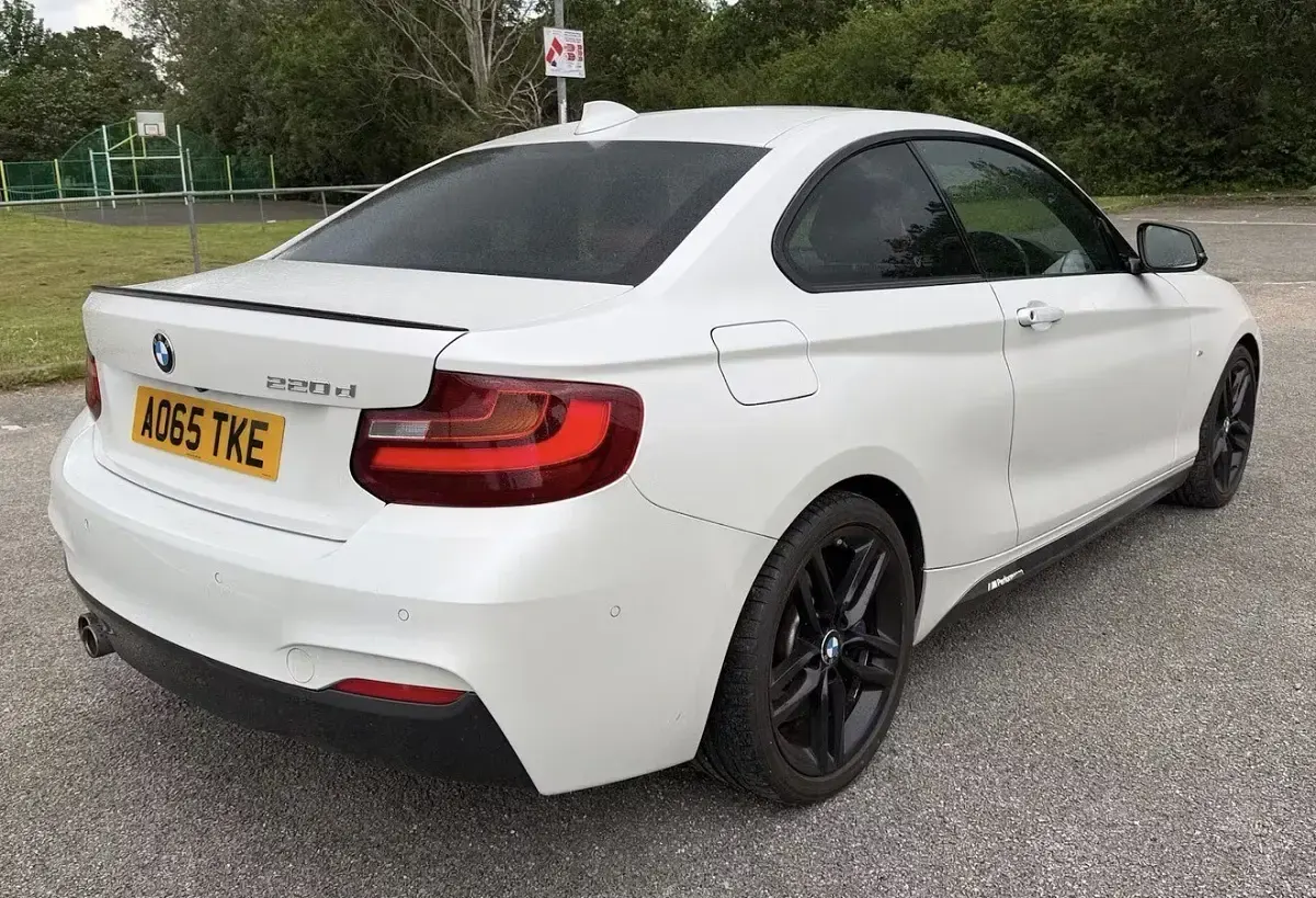 Used BMW 220 M Sport 2015 White Coupe