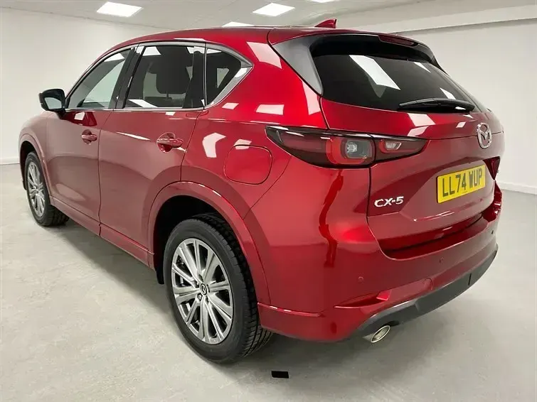 Second-hand Mazda CX-5 Takumi-Line 165 CP (121 kW) 2024 Roșu SUV