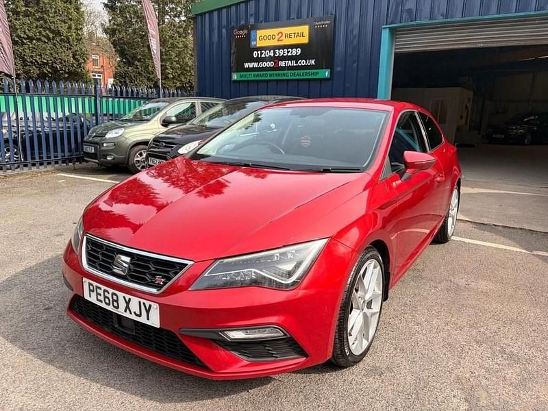 Used Seat Leon FR 150 HP (110 kW) 2018 Red Hatchback