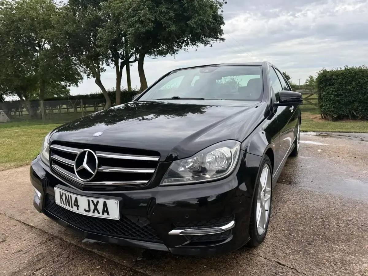 Used Mercedes C220 Sport Edition 2014 Black Sedan