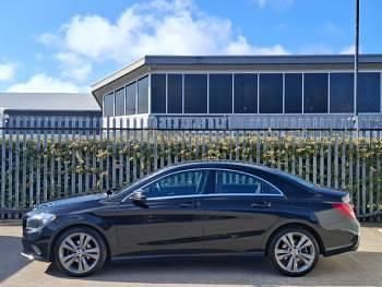 Used Mercedes CLA180 122 HP (89 kW) 2017 Black Sedan