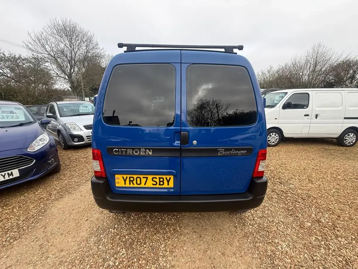 Used Citroën Berlingo 75 HP (55 kW) 2007 Blue MPV