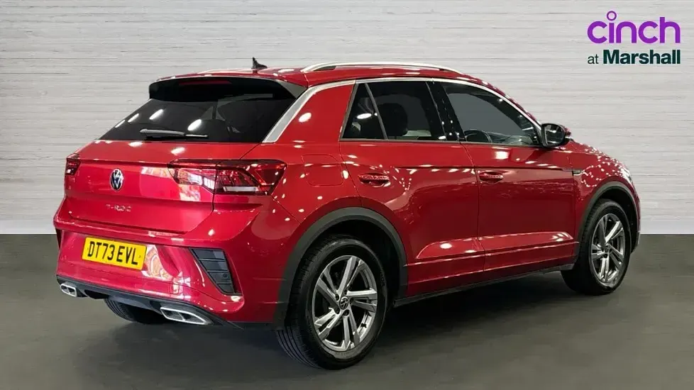 Used VW T-Roc R-line 150 HP (110 kW) 2024 Red SUV