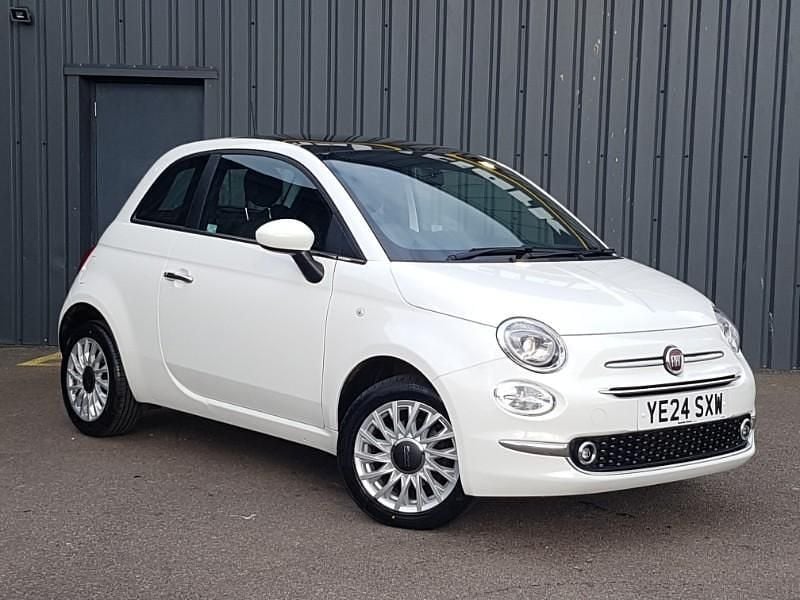 Used Fiat 500 70 HP (51 kW) 2024 White Hatchback