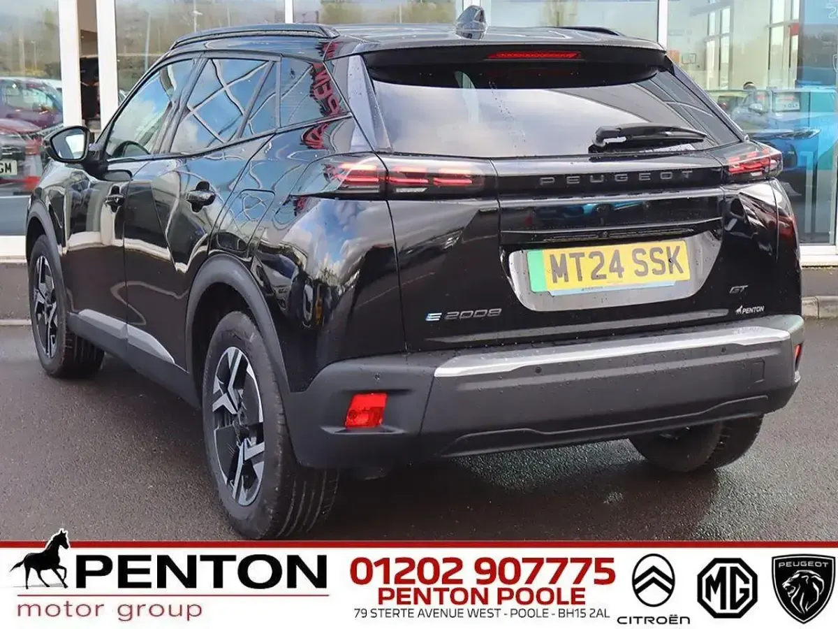 Used Peugeot e-2008 GT 98 kW (134 HP) 2024 Black SUV
