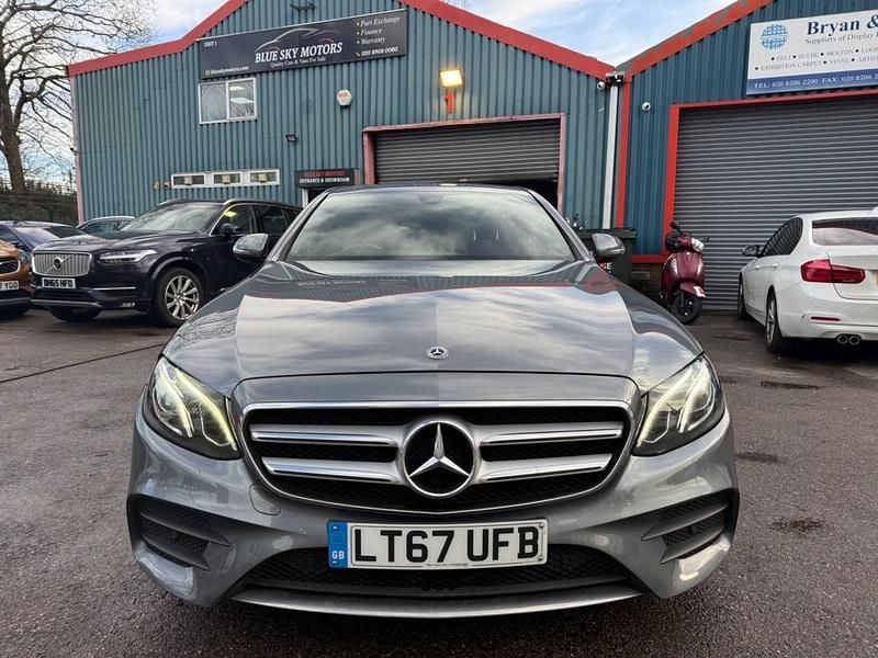 Used Mercedes E220 AMG line 2017 Grey Sedan