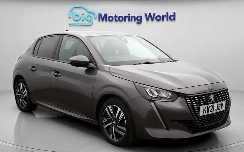 Used Peugeot 208 Allure Premium 102 HP (75 kW) 2021 Grey Hatchback