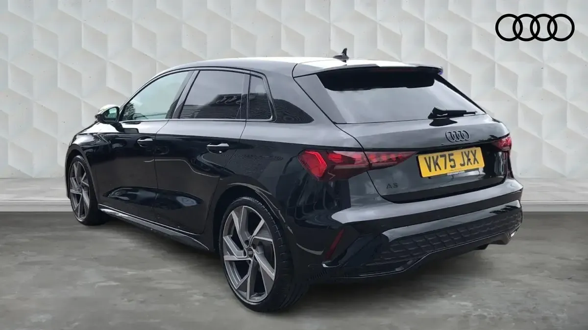 Used Audi A3 Sportback Black Edition 2025 Mythos black Hatchback
