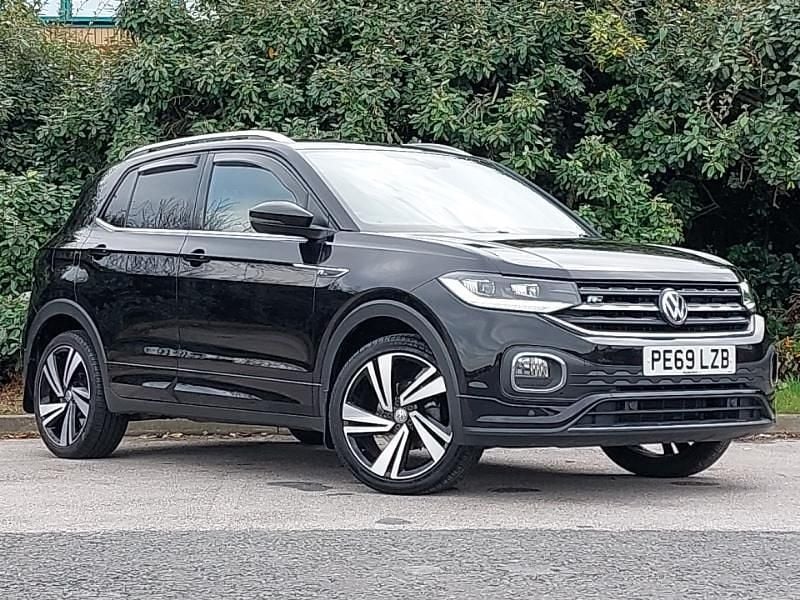 Used VW T-Cross R-line 115 HP (84 kW) 2019 Black SUV