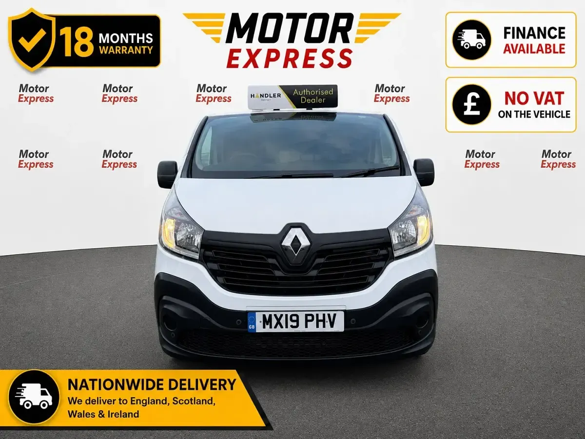 Used Renault Trafic Business 120 HP (88 kW) 2019 White MPV