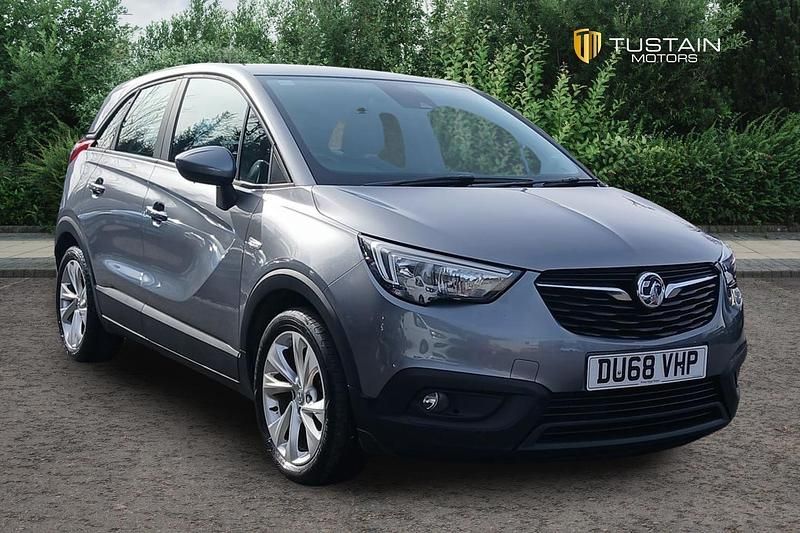 Used Vauxhall Crossland X 83 HP (61 kW) 2018 Grey SUV