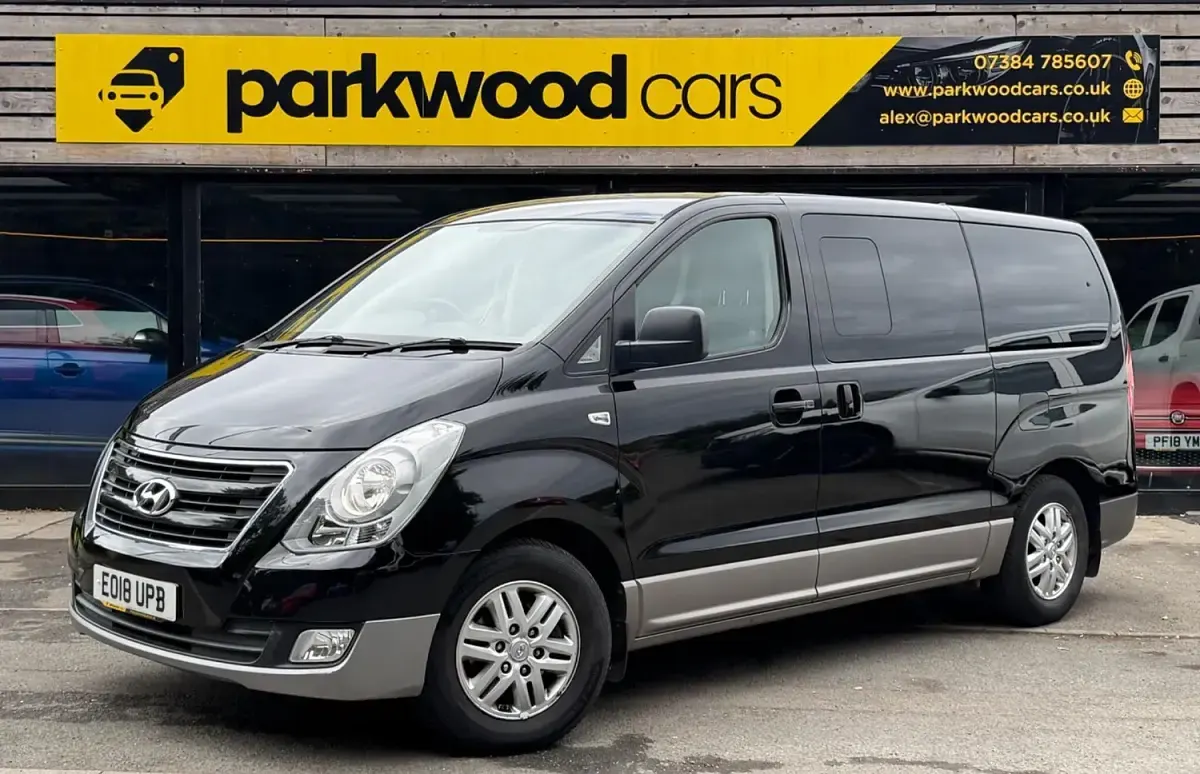 Used Hyundai I800 SE 136 HP (100 kW) 2018 Black MPV