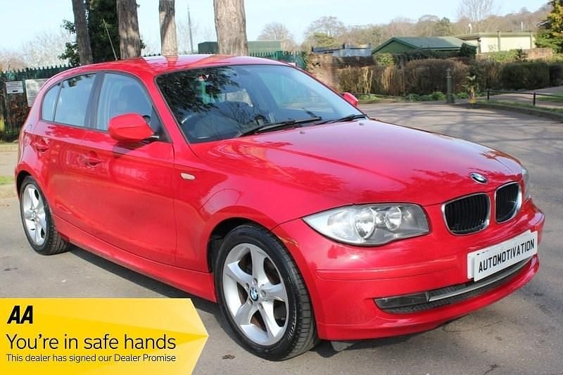 Red Used 2010 BMW 116 Sport Line Hatchback | £3,195 (Fair price) - Image 1/4