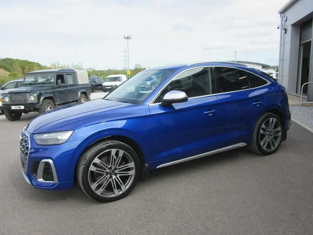 Used Audi SQ5 Comfort 341 HP (250 kW) 2021 Blue SUV