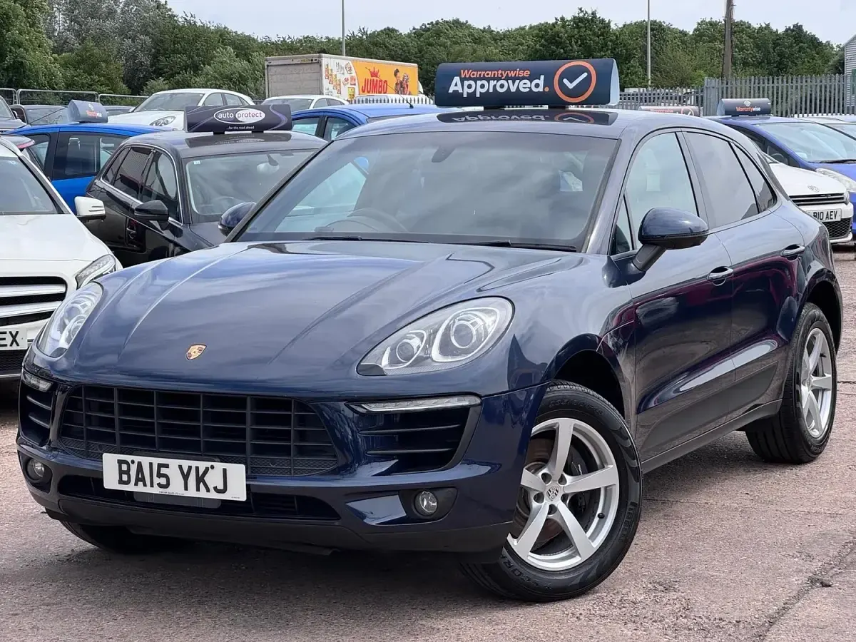 Used Porsche Macan 252 HP (185 kW) 2015 Blue SUV
