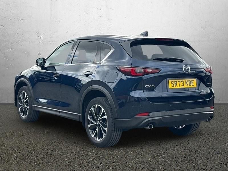Usado Mazda CX-5 Exclusive-Line 165 HP (121 kW) 2023 Azul SUV