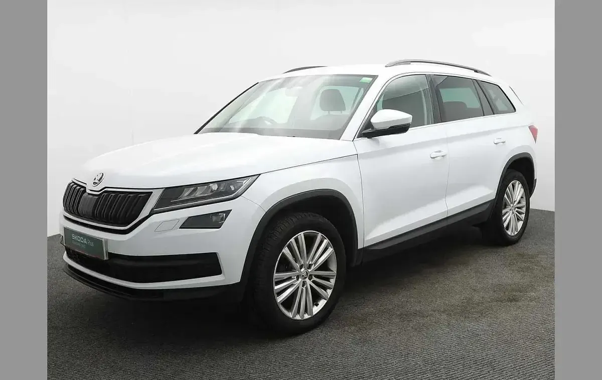 Used Skoda Kodiaq SE L 150 HP (110 kW) 2021 White SUV