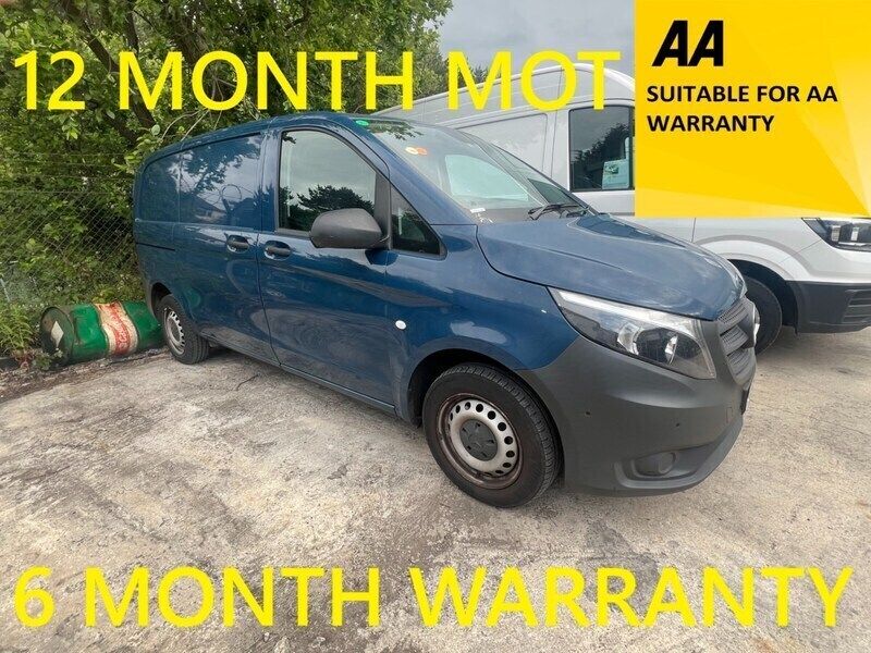 Blue Used 2018 Mercedes Vito MPV | £7,495 (Good price) - Image 1/1