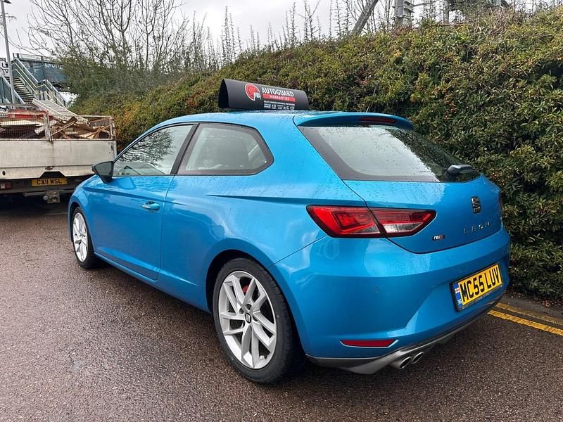 Used Seat Leon Sport 2013 Blue Coupe