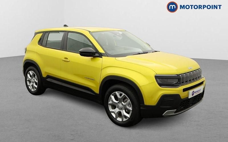 Yellow Used 2024 Jeep Avenger EV Altitude SUV | £20,049 (Fair price) - Image 1/4