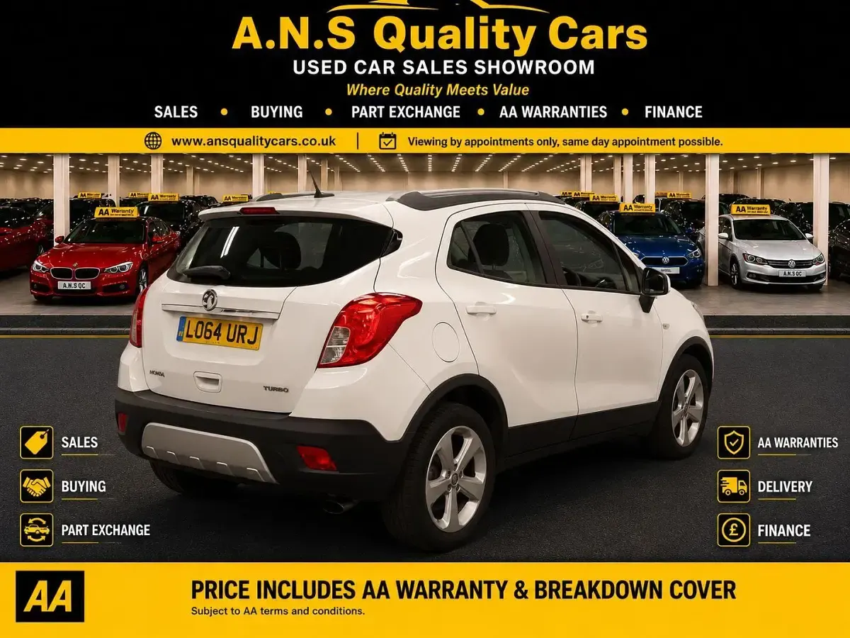 Used Vauxhall Mokka 140 HP (102 kW) 2015 White SUV