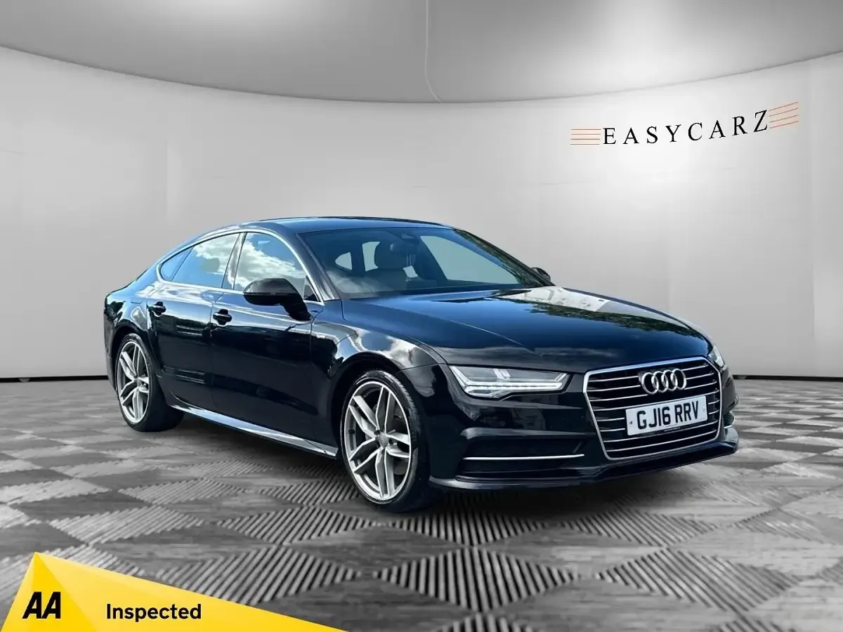 Used Audi A7 S-Line 2016 Black Hatchback
