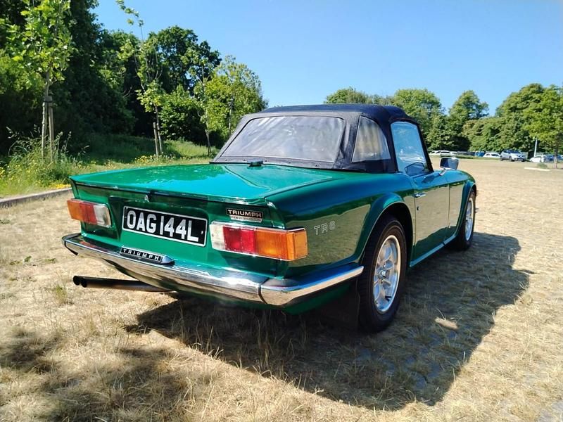 Used Triumph TR6 1973 Green Cabriolet