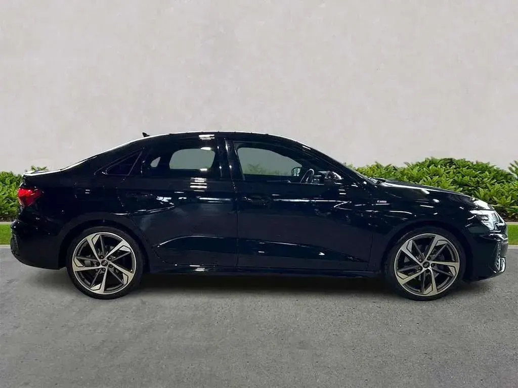 Used Audi A3 Black Edition 150 HP (110 kW) 2023 Black Sedan
