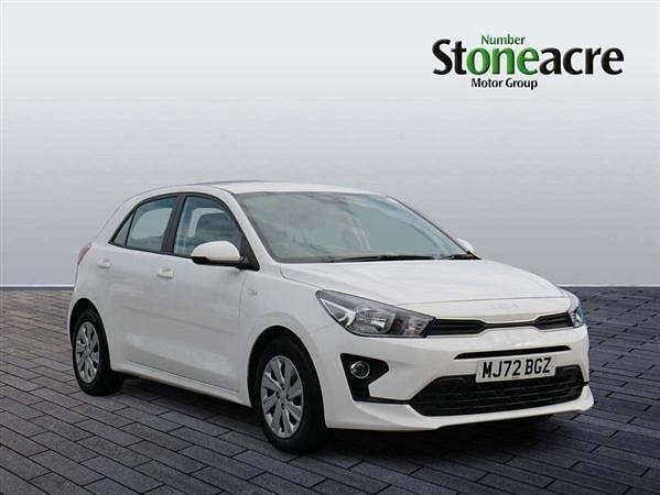 White Used 2022 Kia Rio Hatchback | £10,999 (Fair price) - Image 1/4