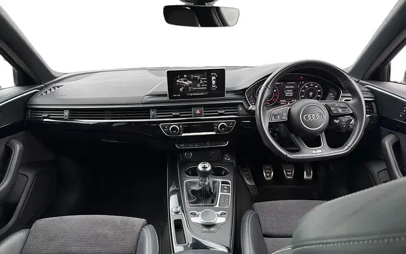 Used Audi A4 Black Edition 150 HP (110 kW) 2018 Black Sedan