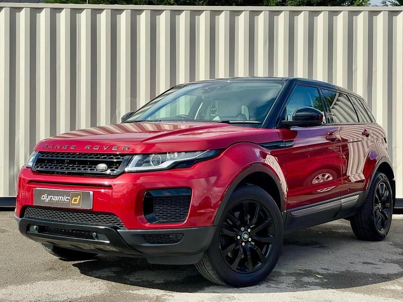 Red Used 2015 Land Rover Range Rover evoque SE Estate | £10,350 (Fair price) - Image 1/3