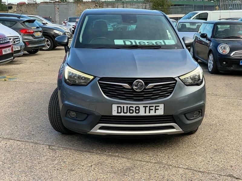 Used Vauxhall Crossland X S 102 HP (75 kW) 2018 Grey SUV
