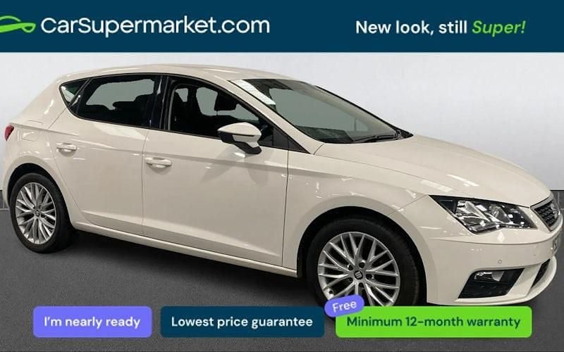 Used Seat Leon SE Dynamic 116 HP (85 kW) 2020 White Hatchback