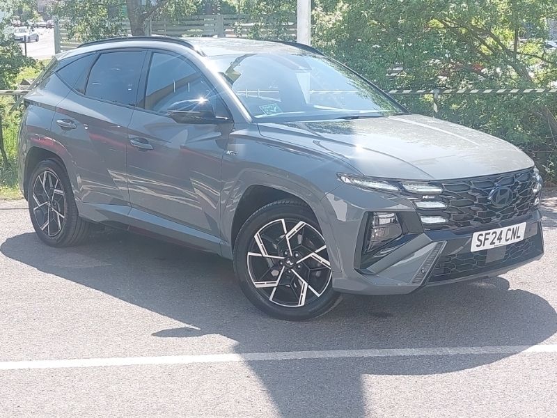 Grey Used 2024 Hyundai Tucson N Line SUV | £26,998 (Fair price) - Image 1/4