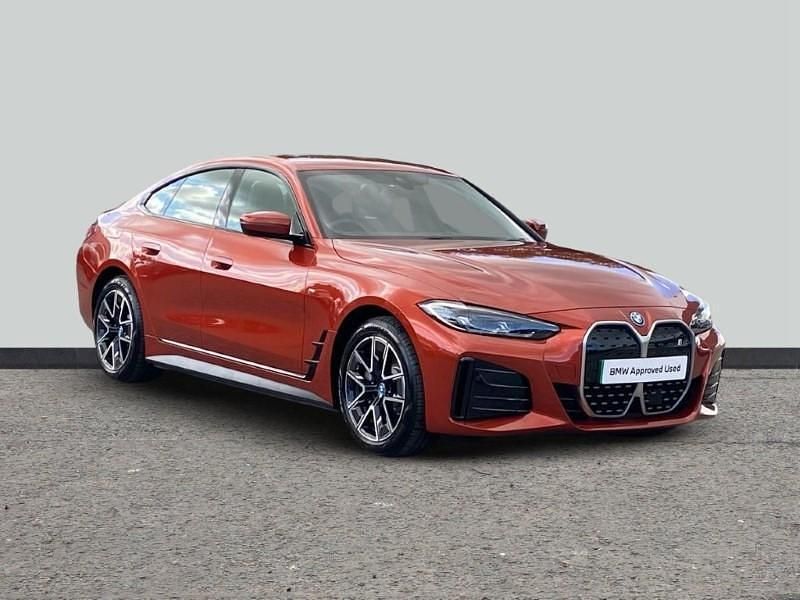 Orange Used 2025 BMW i4 M Sport Sedan | £39,990 (Fair price) - Image 1/4