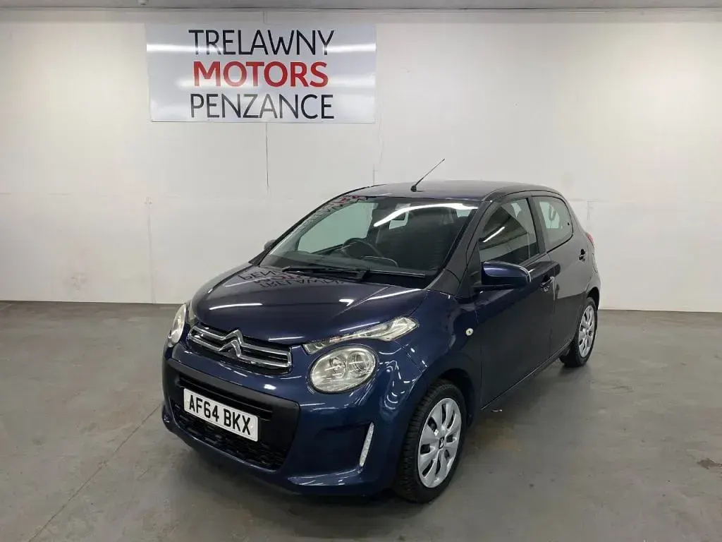 Used Citroën C1 Feel 68 HP (50 kW) 2014 Blue Hatchback