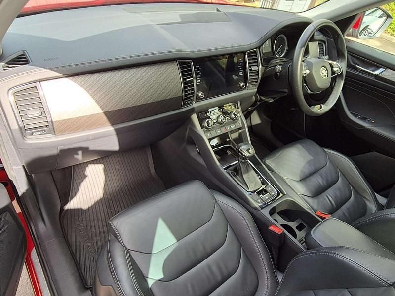 Used Skoda Kodiaq SE L 110 HP (80 kW) 2022 Red SUV