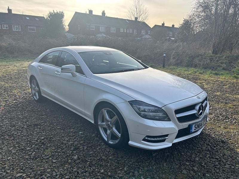 Used Mercedes CLS350 AMG 2014 White Coupe